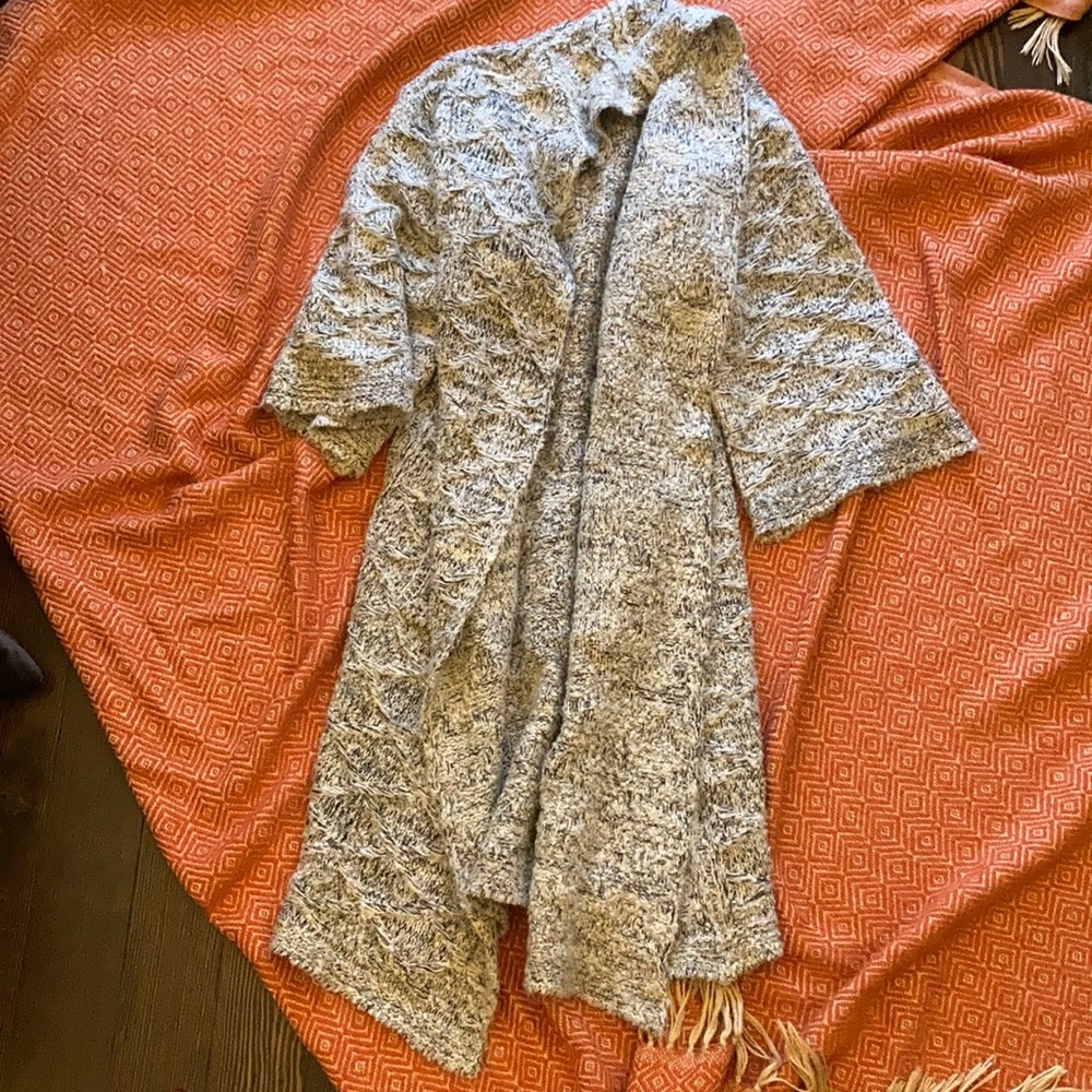 Oversized Knit Kimono Sweater